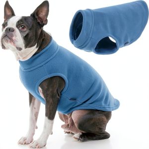 Gooby Stretch Fleece Dog Sweater Cozy Fit Large Breeds-0
