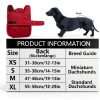 Geyecete Waterproof Dog Coat Dachshund Windproof Fleece-5