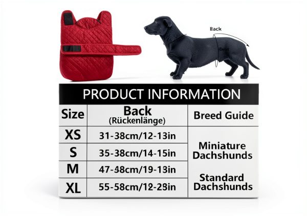 Geyecete Waterproof Dog Coat Dachshund Windproof Fleece-5