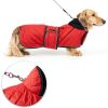 Geyecete Waterproof Dog Coat Dachshund Windproof Fleece-3