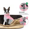 AOFITEE Dog Winter Coat Fleece Lined Water Resistant-4