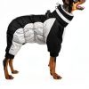MIGOHI Dog Winter Coat Fleece Lining Water Resistant Four-0