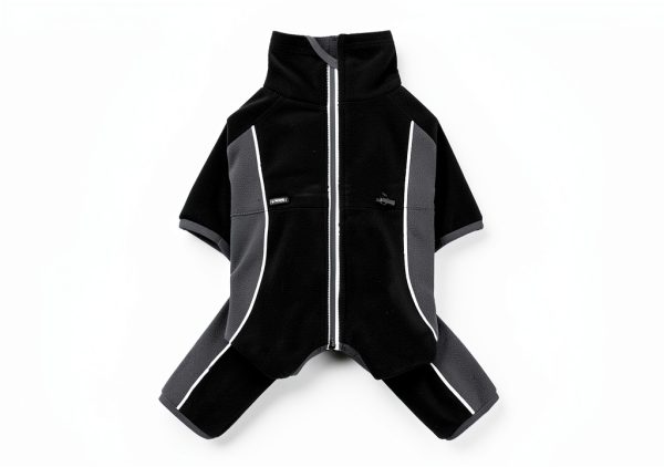 MIAODODO Fleece Dog Coat Windproof Warm Small Medium Breeds-5