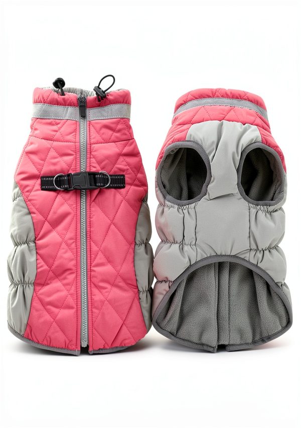 AOFITEE Dog Winter Coat Fleece Lined Water Resistant-1