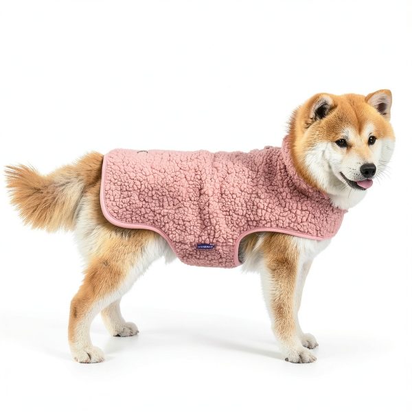 Cyeollo Reversible Dog Coat Fleece Winter Jacket Pet Clothes-3