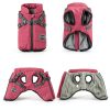 VPETBR Dog Winter Coat Harness Fleece Lined Cold Weather-2