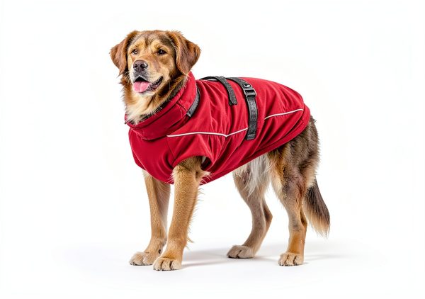 QBLEEV Dog Winter Coat Waterproof Windproof Fleece Lined-6