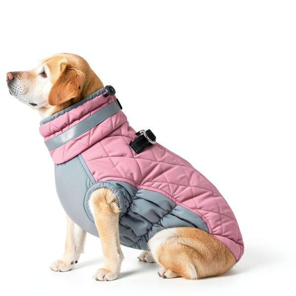 AOFITEE Dog Winter Coat Fleece Lined Water Resistant-7