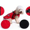 Norbi Dog Coat Harness Winter Jacket Water Repellent Fleece-3