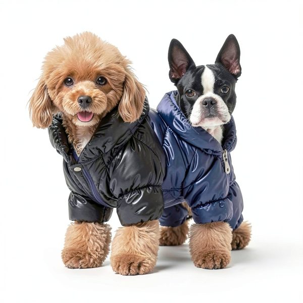 AOFITEE Dog Winter Coat Waterproof Windproof Small Dogs-5