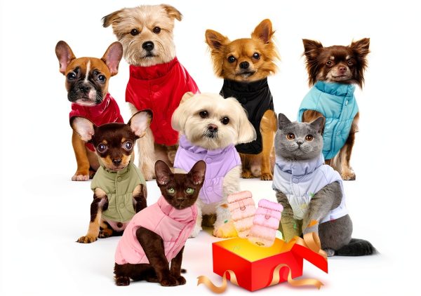 ABRRLO Dog Fleece Jacket Vest Waterproof Windproof Winter-6