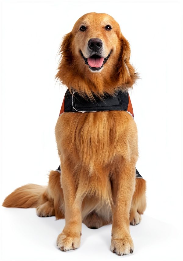 HDE Dog Puffer Jacket Fleece Lined Water Resistant Coat-1