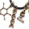 ATMA Science Microscope Keychain Stainless Steel Gift for-6
