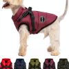 VPETBR Dog Winter Coat Harness Fleece Lined Cold Weather-0