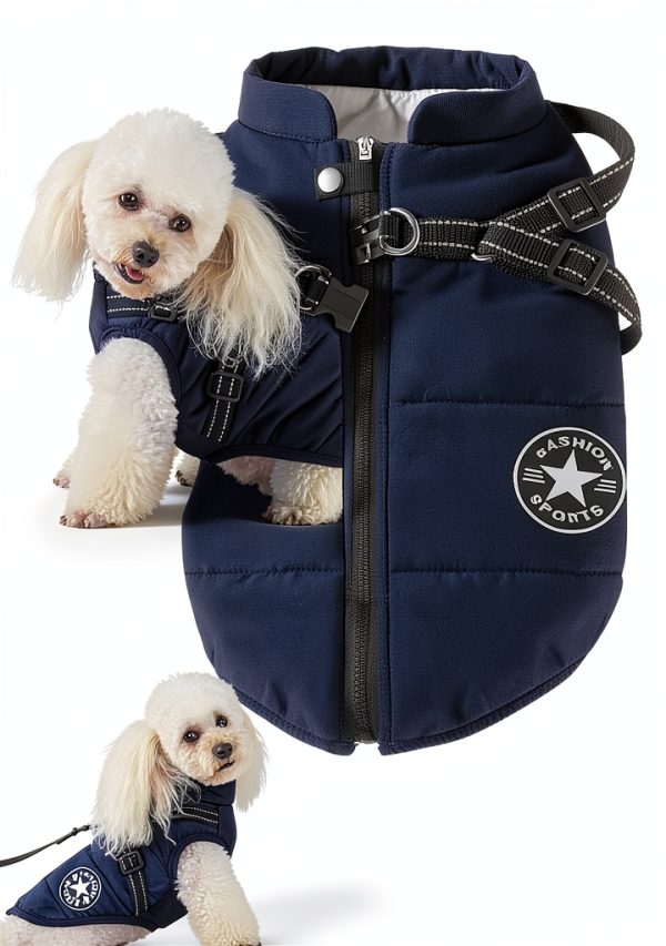 Aiboria Dog Jacket Winter Coat Reflective Waterproof Pet-7
