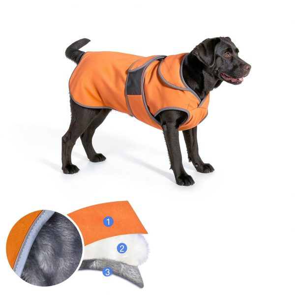 MIGOHI Dog Winter Coat Waterproof Windproof Snowproof-2