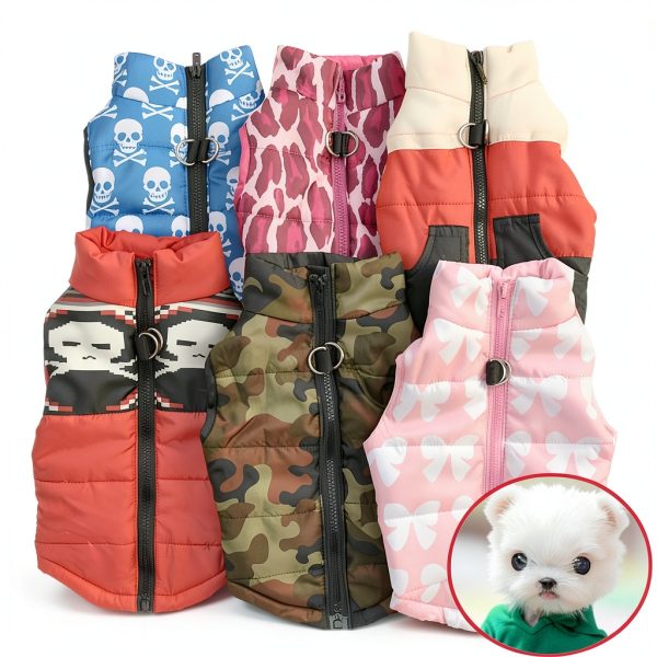 MaruPet Dog Cold Weather Coat Vest Small Breed Sizes-3