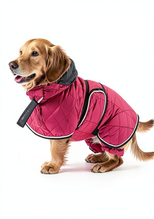 Geyecete Waterproof Dog Coat Dachshund Windproof Fleece-1