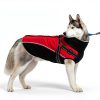 Queenmore Waterproof Dog Jacket with Harness Winter Coat-5