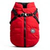 Norbi Dog Coat Harness Winter Jacket Water Repellent Fleece-0