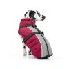 SUNFURA Dog Winter Coat Harness Waterproof Fleece Jacket-4