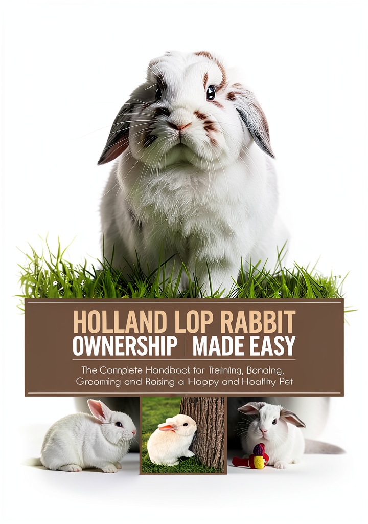 The Rabbit Encyclopedia eBook displayed on a tablet with rabbit imagery