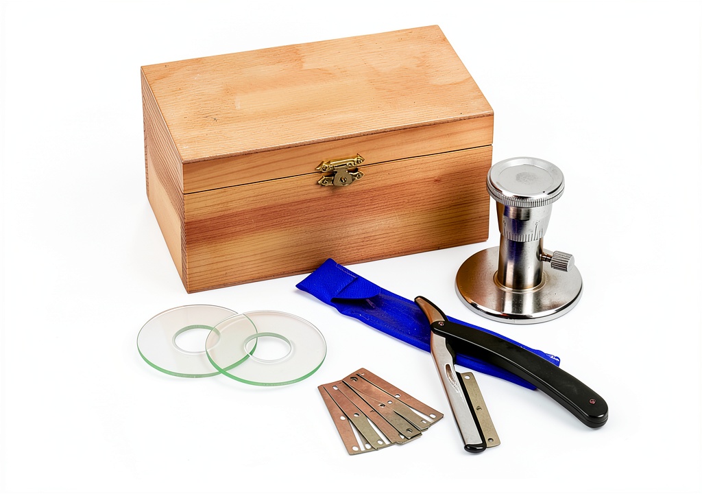 Installing UNITED SCIENTIFIC Lab Dissection Instruments Professional on a wooden desk