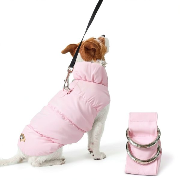 ABRRLO Dog Fleece Jacket Vest Waterproof Windproof Winter-1