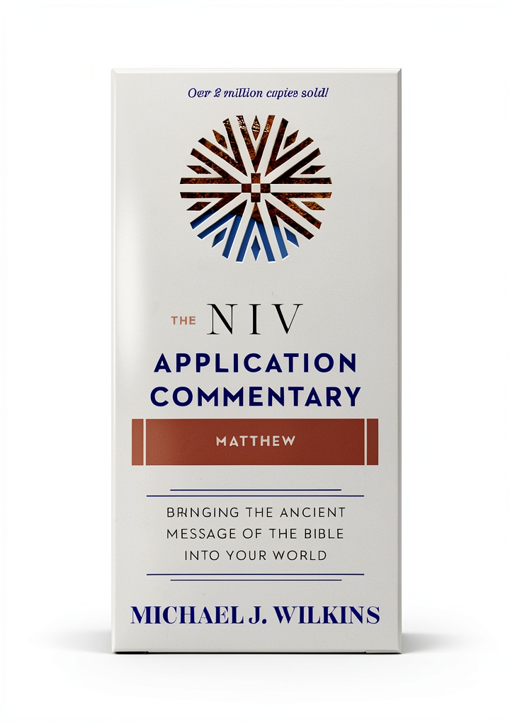 User reading the NIV Application Commentary on a tablet in a study setting