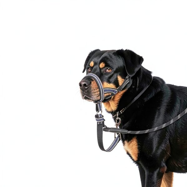 BARKLESS Dog Head Collar Plush Design Pull Control-3