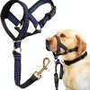 BARKLESS Dog Head Collar Plush Design Pull Control-0