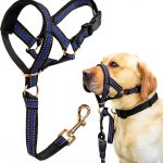 BARKLESS Dog Head Collar Plush Design Pull Control-0