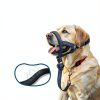 BARKLESS Dog Head Collar Plush Design Pull Control-2