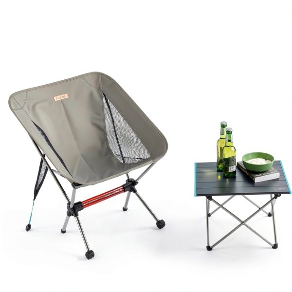 Naturehike YL08 Camping Chair – 2.38 lbs, Anti‑Sink Feet, Green-1