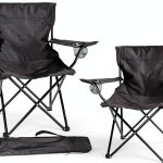 Camping Chairs WEIDIORME 2 Pack Lightweight Foldable – Medium & Large-0