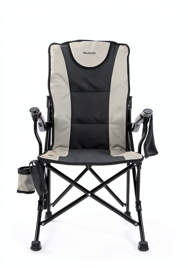 REALEAD Heated Camping Chair - Fully Padded Heated Chairs Outdoor Sports - Heavy Duty Heating Camp Chairs for Adults Supports 400 lbs - Perfect for Outside Sport Events, Concert, Battery NOT Included-7