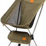 Naturehike YL08 Camping Chair – 2.38 lbs, Anti‑Sink Feet, Green-0