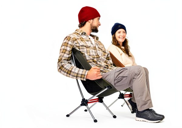 Naturehike YL08 Camping Chair – 2.38 lbs, Anti‑Sink Feet, Green-2