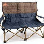 Kelty Low Loveseat Duty Folding Camp Chair Dark Shadow Low Height-0