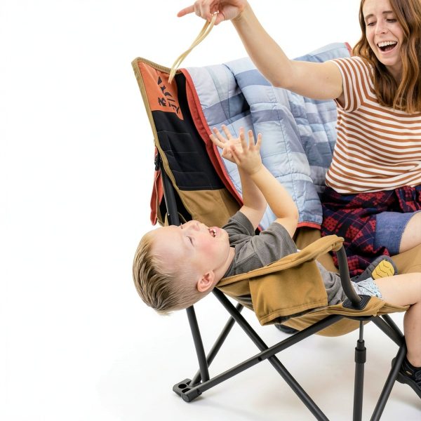 Kelty Low Loveseat Duty Folding Camp Chair Dark Shadow Low Height-5